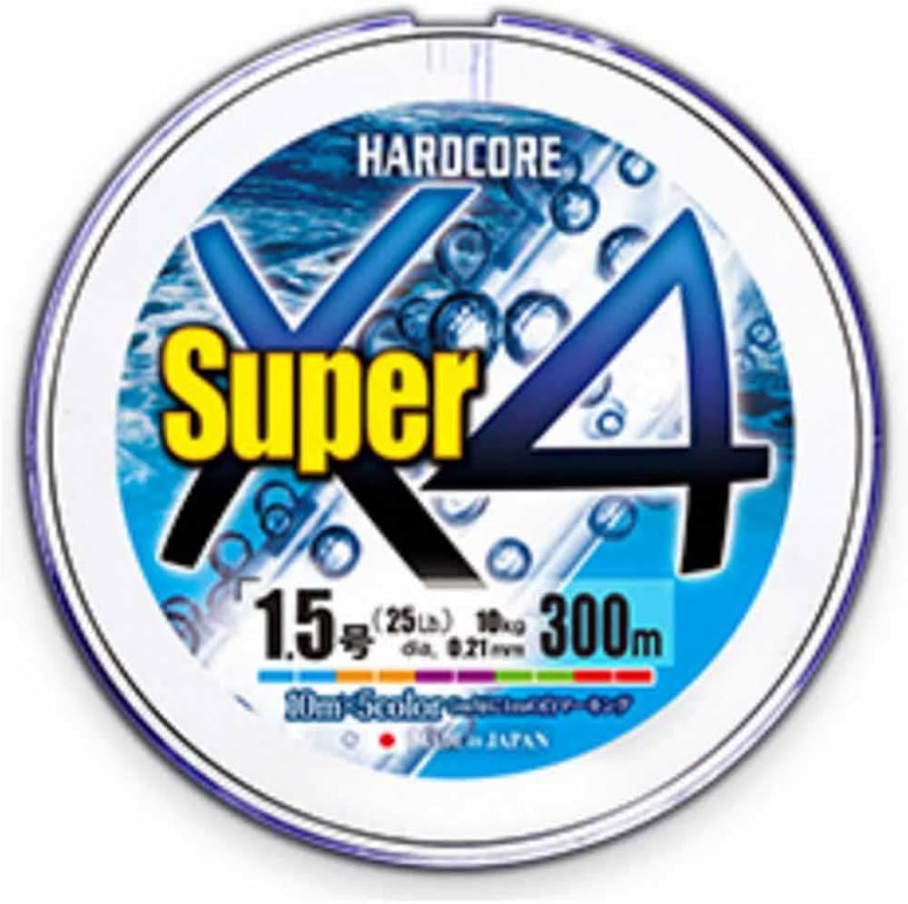 Amazon.co.jp: DUEL (デュエル) PEライン 釣り糸 HARDCORE スーパー X4 Amazon.co.jp: DUEL (デュエル) PEライン 釣り糸 HARDCORE スーパー X4